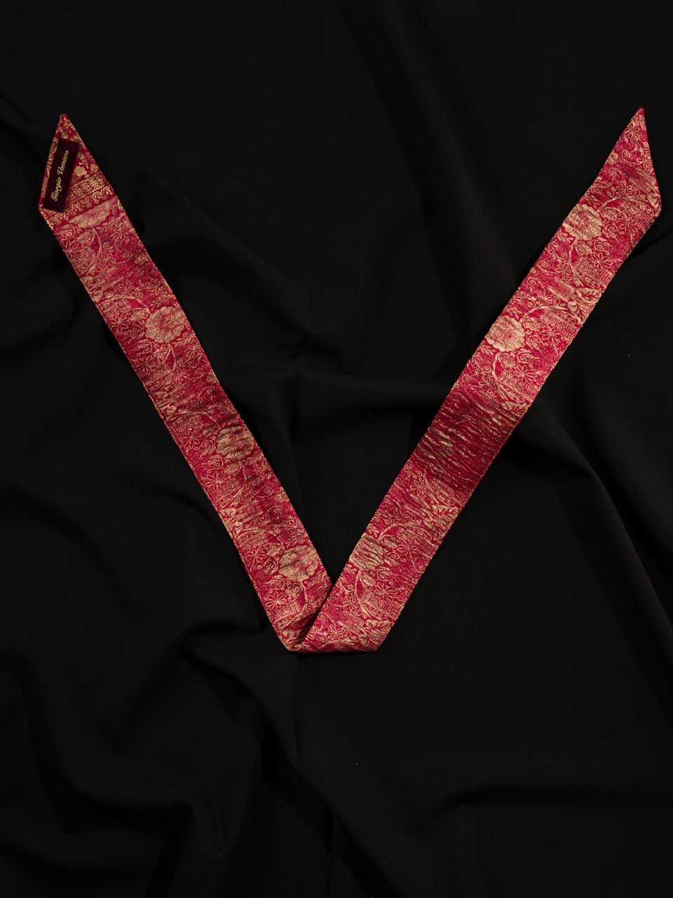 silk scarf 4/5 “red”