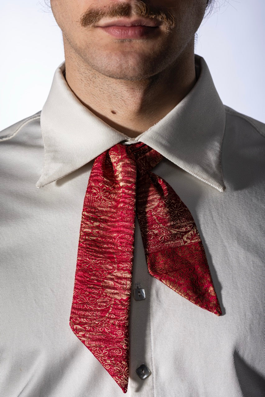 silk scarf 4/5 “red”